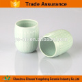 5pcs blue and white porcelain design popular bathroom accessories with two tumbler